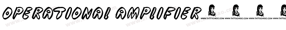 Operational Amplifier字体转换